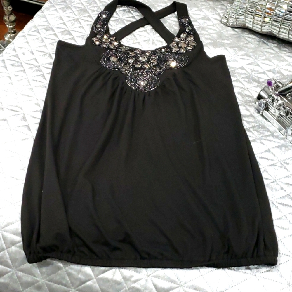 Authentic Sam & Max black and silver top